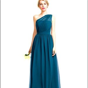 Brand new, dark green, bridesmaid dress